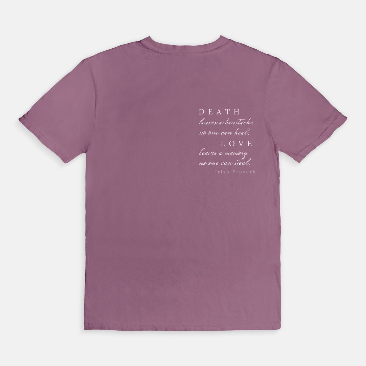 Minimalist Pet Loss Quote Tee