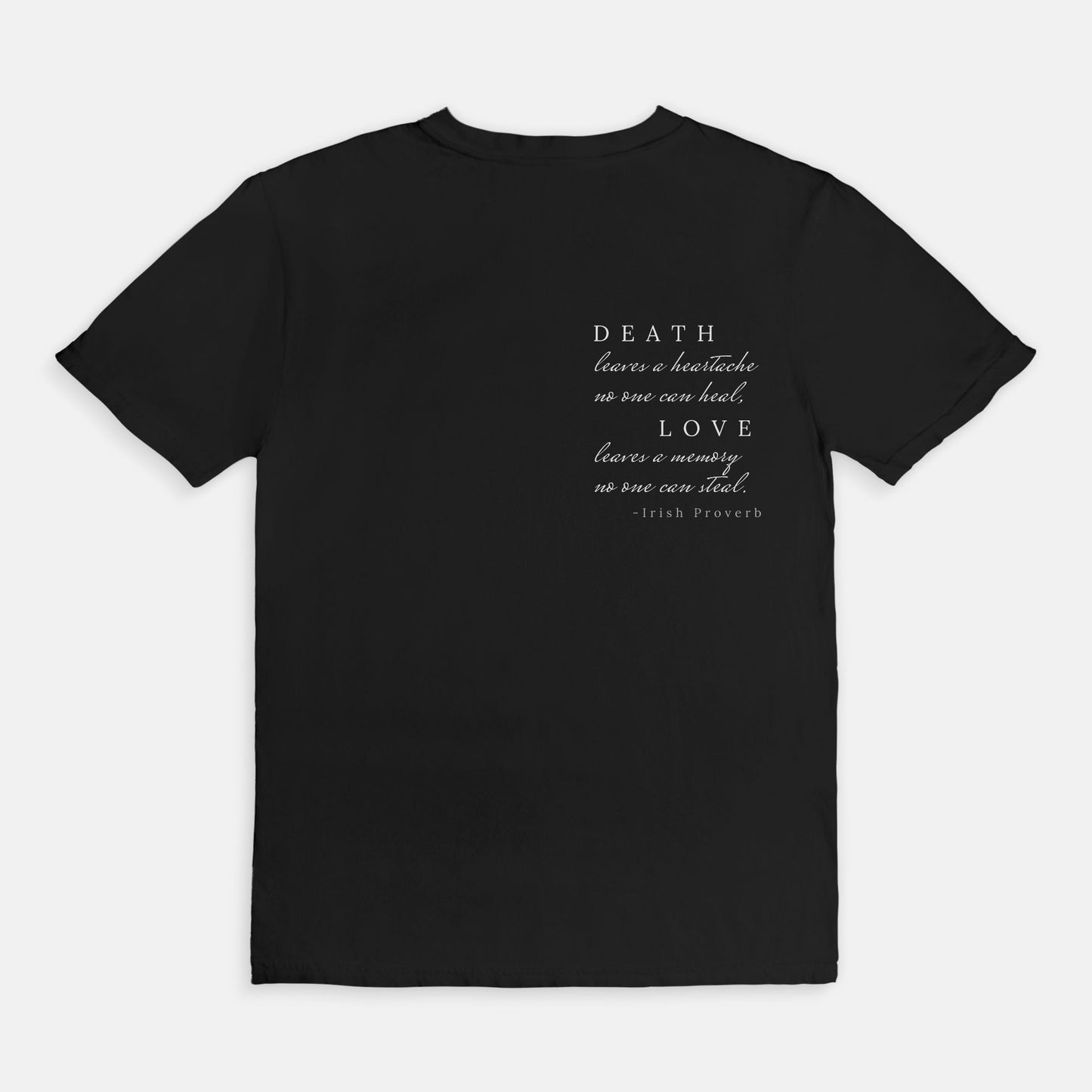 Minimalist Pet Loss Quote Tee