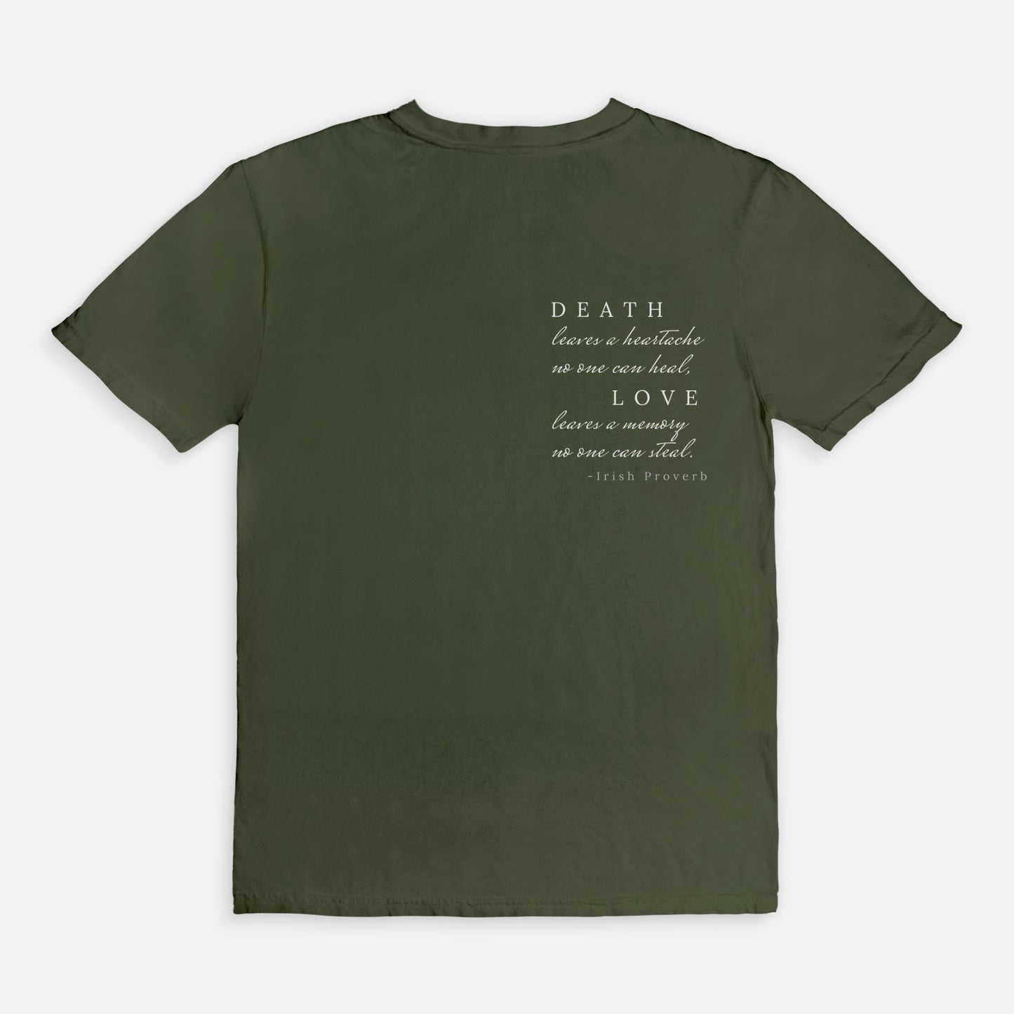 Minimalist Pet Loss Quote Tee