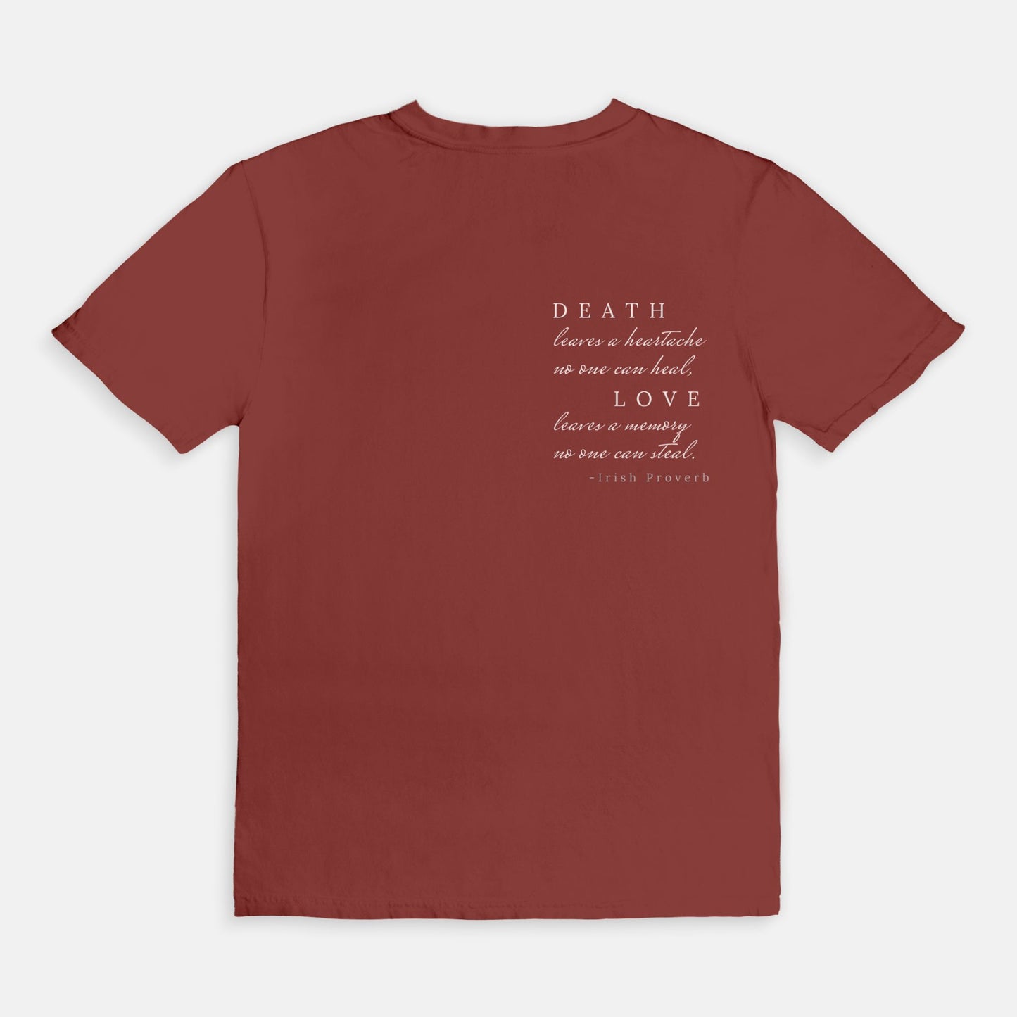 Minimalist Pet Loss Quote Tee