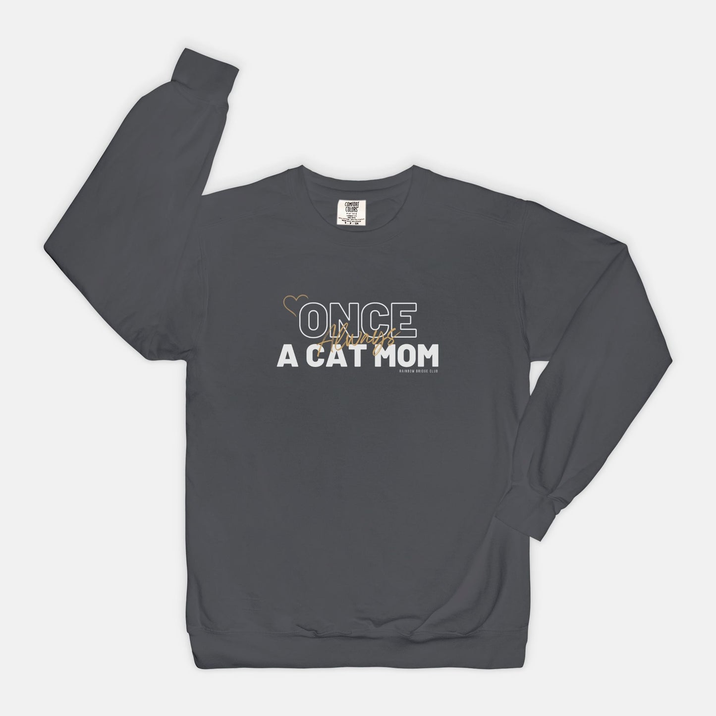 Cat Mom Crewneck Sweatshirt